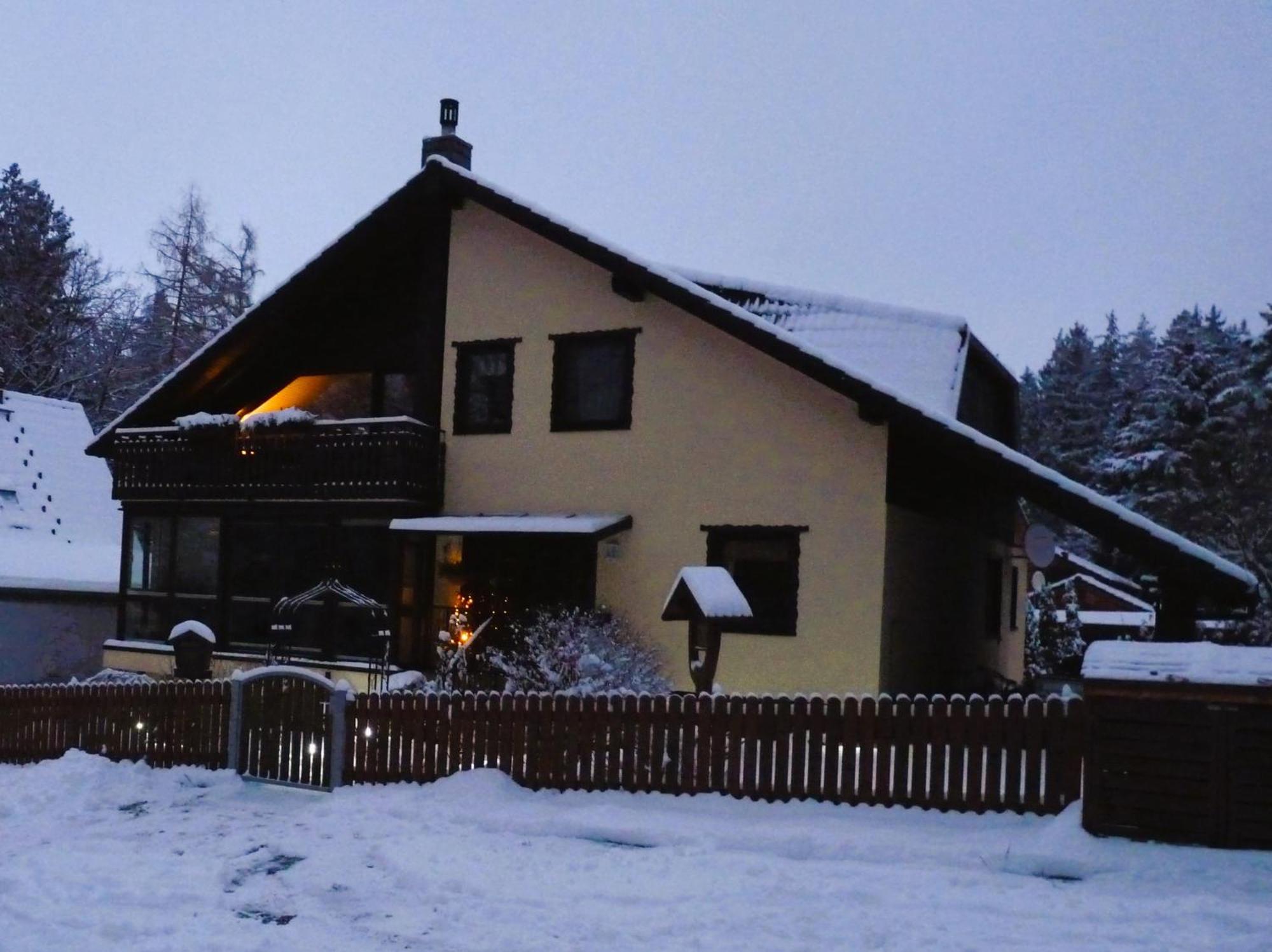 Ferienwohnung Im Wald Mit Kamin باد هازبرغ المظهر الخارجي الصورة