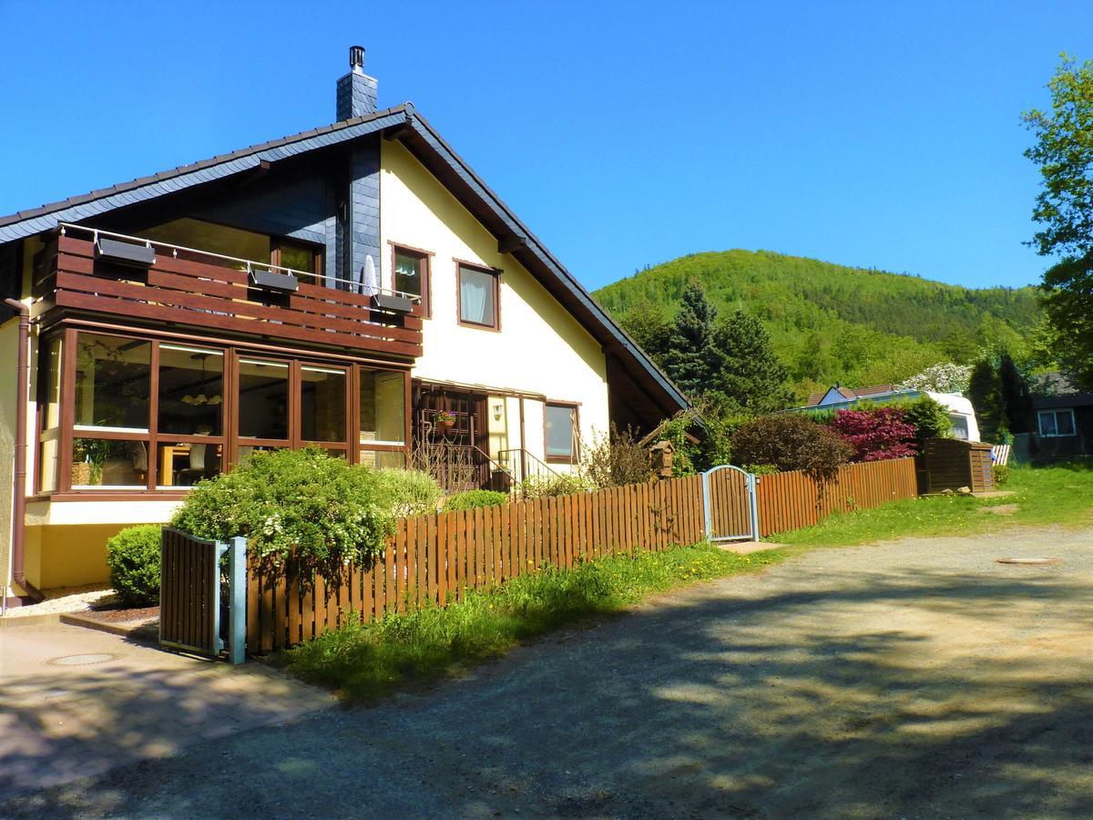 Ferienwohnung Im Wald Mit Kamin باد هازبرغ المظهر الخارجي الصورة